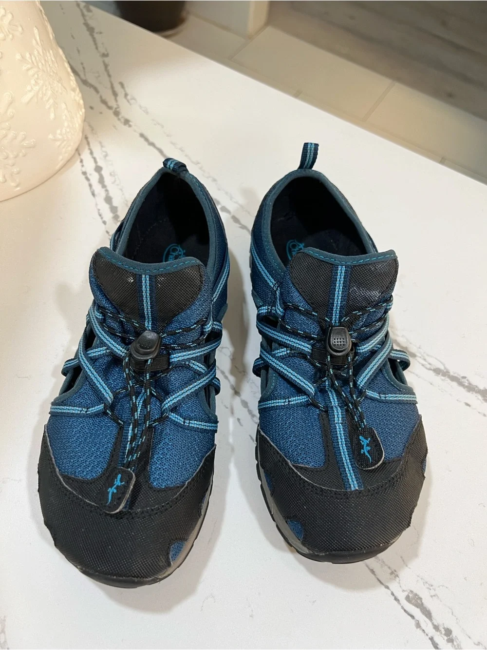 Chaco Performance Footwear Blue Water Shoes Kids Sz 5 / Womens 6.5